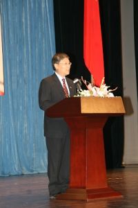 驻巴基斯坦大使刘健在庆祝中巴建交60周年暨“中巴友好年”活动上演讲