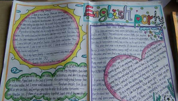 春季英语手抄报