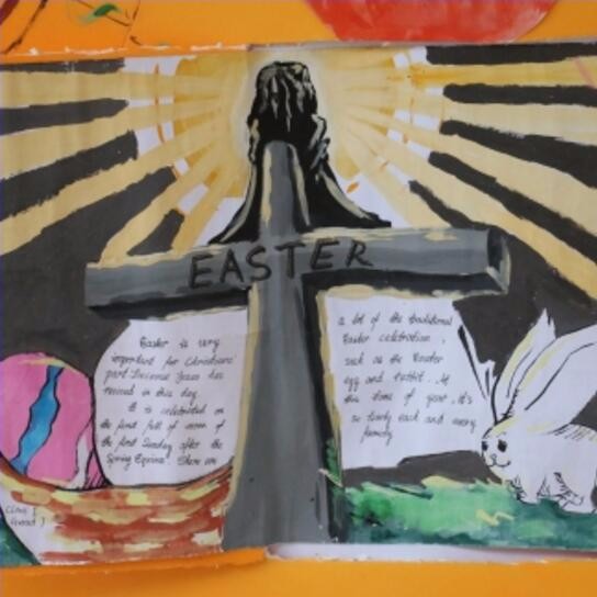 Western Festivals英语专题手抄报