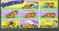 无精打采的加菲猫-看漫画学英语之加菲猫[2]--双语幽默漫画