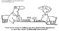 政治错误中的错误--双语幽默漫画