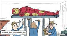 趣味图片英语笑话：Ironman 铁人（双语）