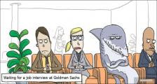趣味图片英语笑话：Goldman Sachs 高盛（双语）