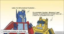 趣味图片英语笑话：Transformers 《变形金刚》（双语）