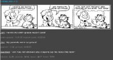 乔恩的成绩单-看漫画学英语之加菲猫[3]--双语幽默漫画