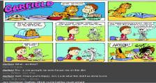 加菲猫的节食计划已经实行-看漫画学英语之加菲猫[5]--双语幽默漫画
