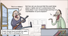 趣味图片英语笑话： robbery打劫（双语）