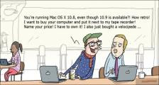 趣味图片英语笑话：Mac OS X 10.8（双语）