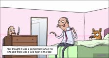 趣味图片英语笑话：tiger 老虎（双语）