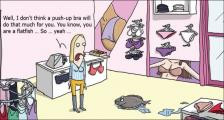 趣味图片英语笑话： flatfish 鲽鱼（双语）