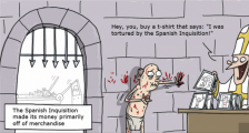 趣味图片英语笑话：Spanish Inquisition西班牙宗教法庭（双语）