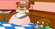 英语幽默笑话30秒Unit2：Angry  Mummy Bear生气的熊妈妈(双语)
