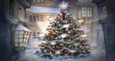 圣诞节英语故事：关于圣诞树的传说（中英双语）